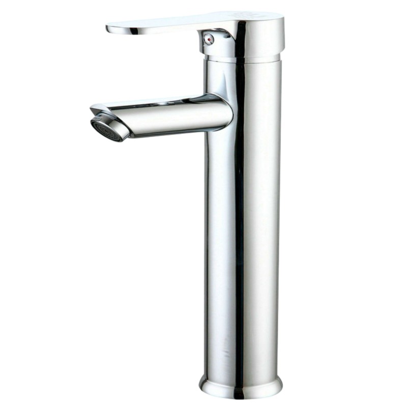 Grifo Ganges Cromado Ladeado