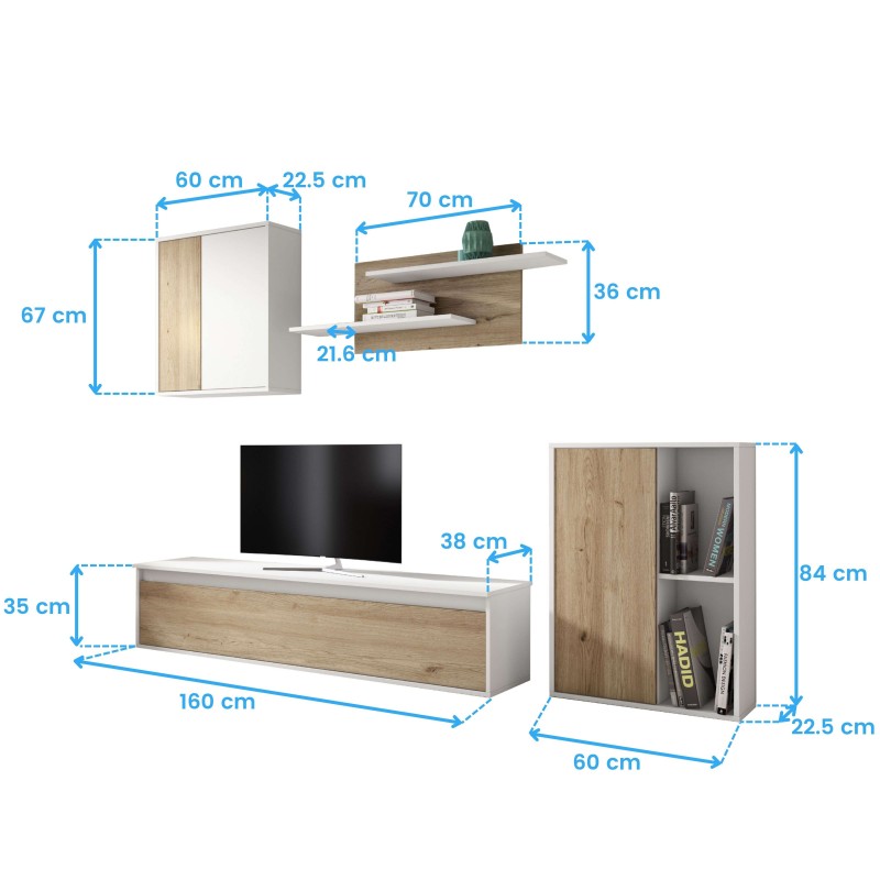 mueble salon cotas 6