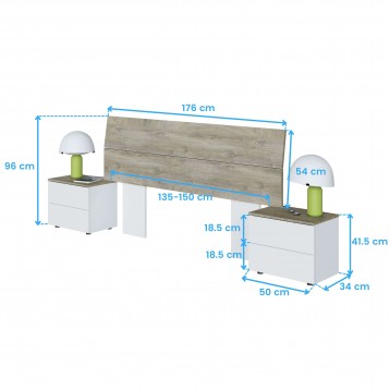 pack dormitorio cotas 6