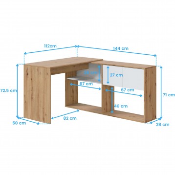 Pack Juvenil Escritorio Cota