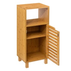 Armario Auxiliar Sicela Bajo Baño Bambú 33x80 cm