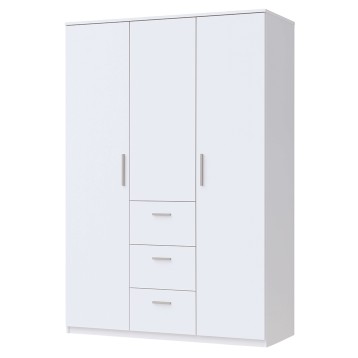 Armario Blanco Brillo Ladeado