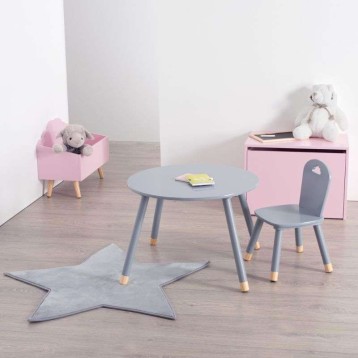 Silla Douceur Gris Ambiente 2
