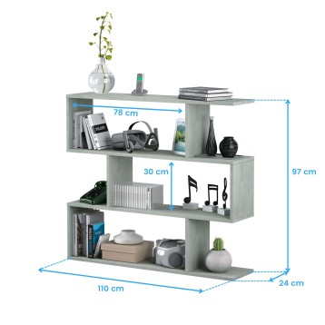 Estantería Athena Cotas
