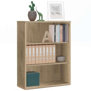 Estantería baja color Roble Gold 76x100x33 cm