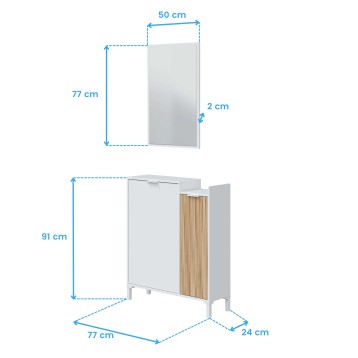 recibidor Ethna cotas 8
