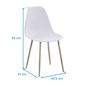 silla taho blanca cotas