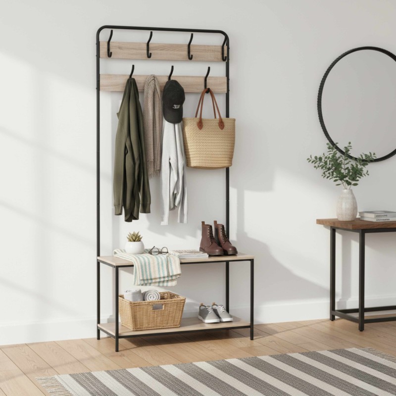 perchero entrada ambiente