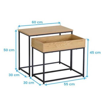 mesa auxiliar geri cotas