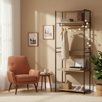 vestidor abierto lofi ambiente