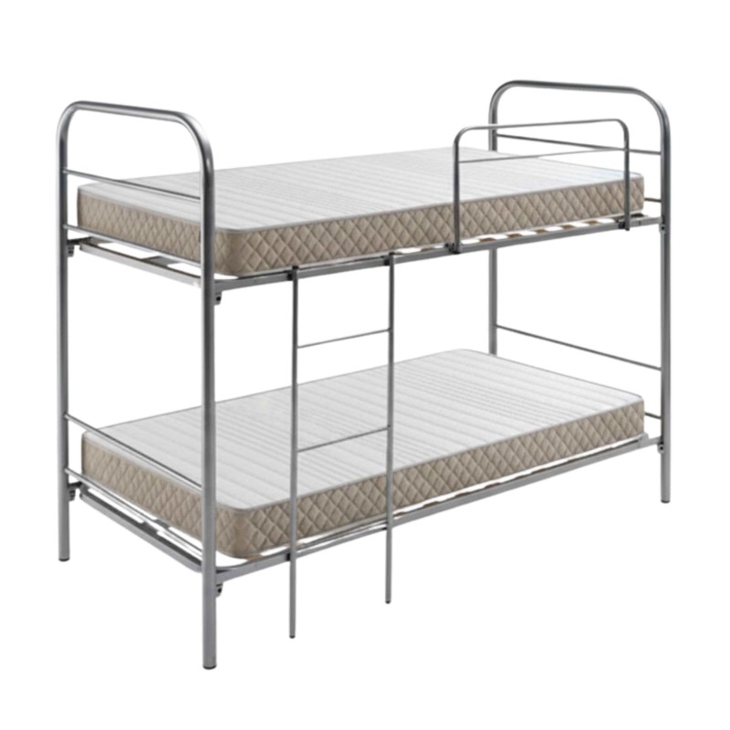 Litera metálica con colchones cama
