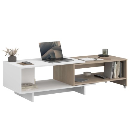 Mesa de centro con tapa deslizante portada