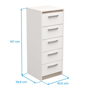 Pack de dormitorio Watson sinfonier cotas