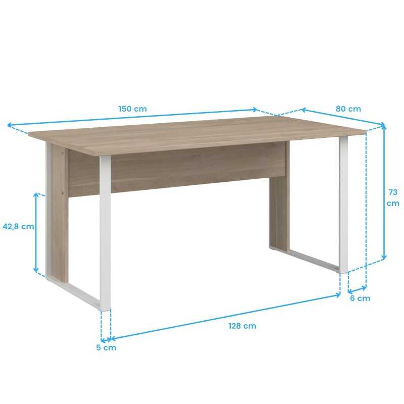Pack de oficina completo escritorio cotas