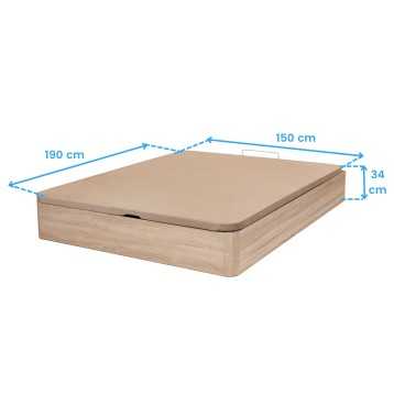 Canape Duo 150x190 color cambrian cotas