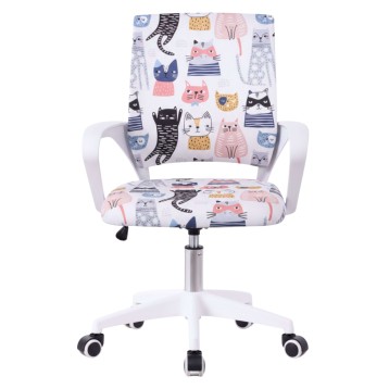 Silla Juvenil Dibujos Gatos frontal