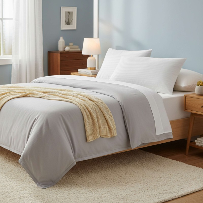 Almohada de Látex Dormitorio con Funda