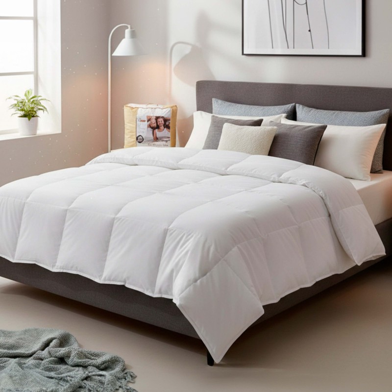 Edredón Relleno Nórdico Himalaya Blanco 400 GR