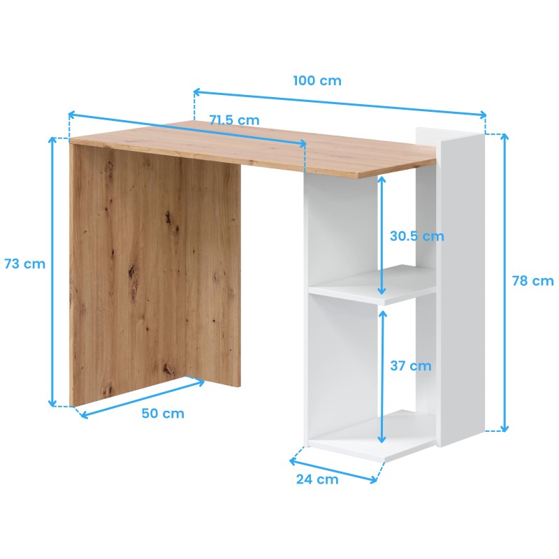 mesa escritorio Kenia cotas 5