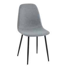 Silla Comedor Salón Lisa Color Gris