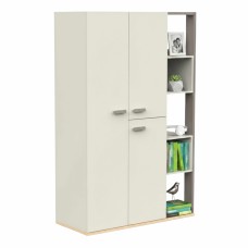 Armario Juvenil Camillia Color Gris y Arcilla 120x187 cm