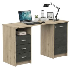 Mesa Escritorio Monaco Oficina Roble Artisan y Sidewalk 135 cm