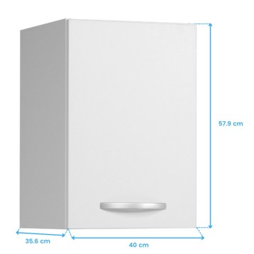 Módulo Superior Cocina Eko en color blanco 40x36 cm