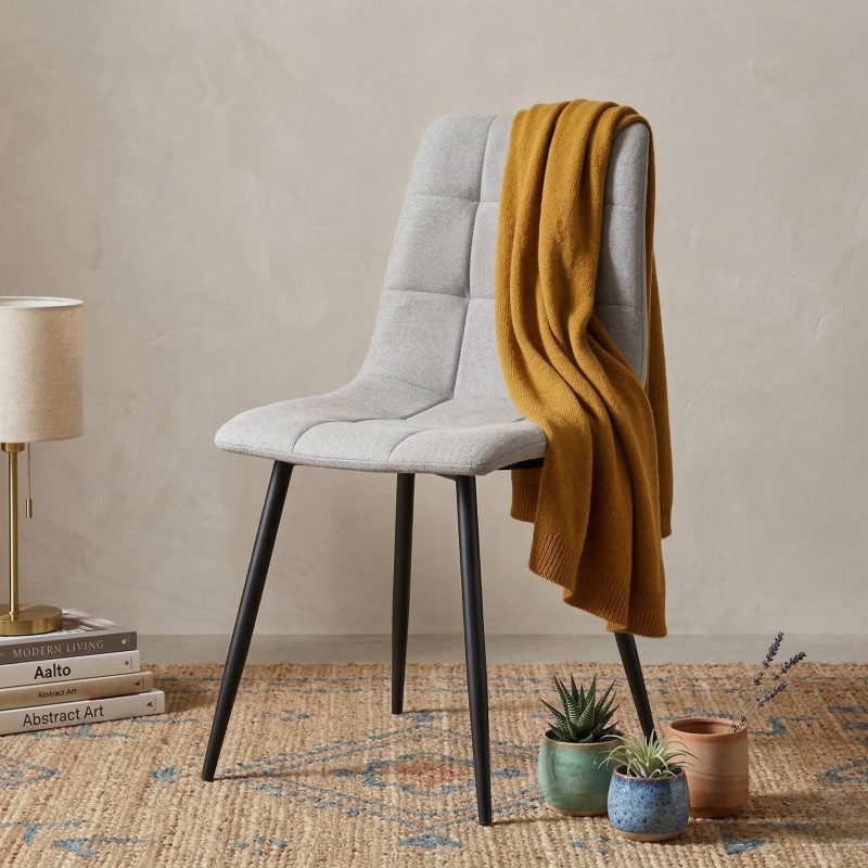 Silla Salón Comedor Portland Color Gris Silla Salón Comedor Portland Color Gris