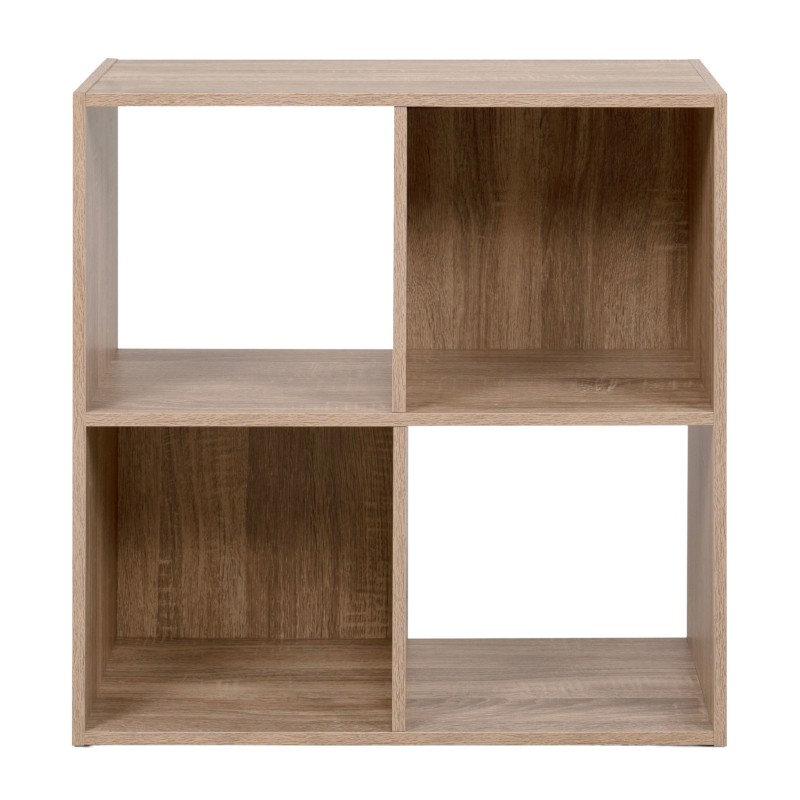 estanteria cuadrada roble 3