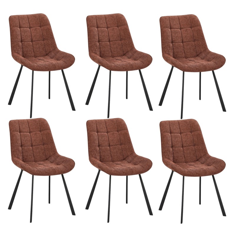Silla Comedor Salón Nami Color Marrón