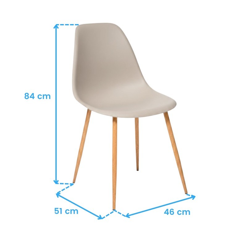 pack mesa y 4 sillas cotas 1