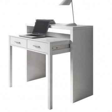 Mesa escritorio desplazable tocador 98cm