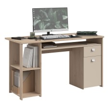 Escritorio Anello Color Roble Jackson y Cashmere 138 cm