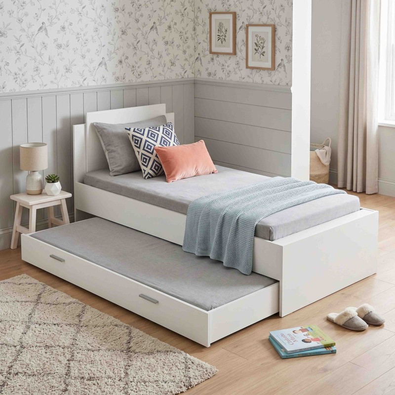 Cama Nido Juvenil Life Color Blanco Mate 90X190-200 cm