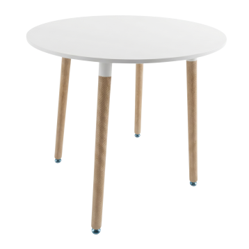 mesa fija redonda