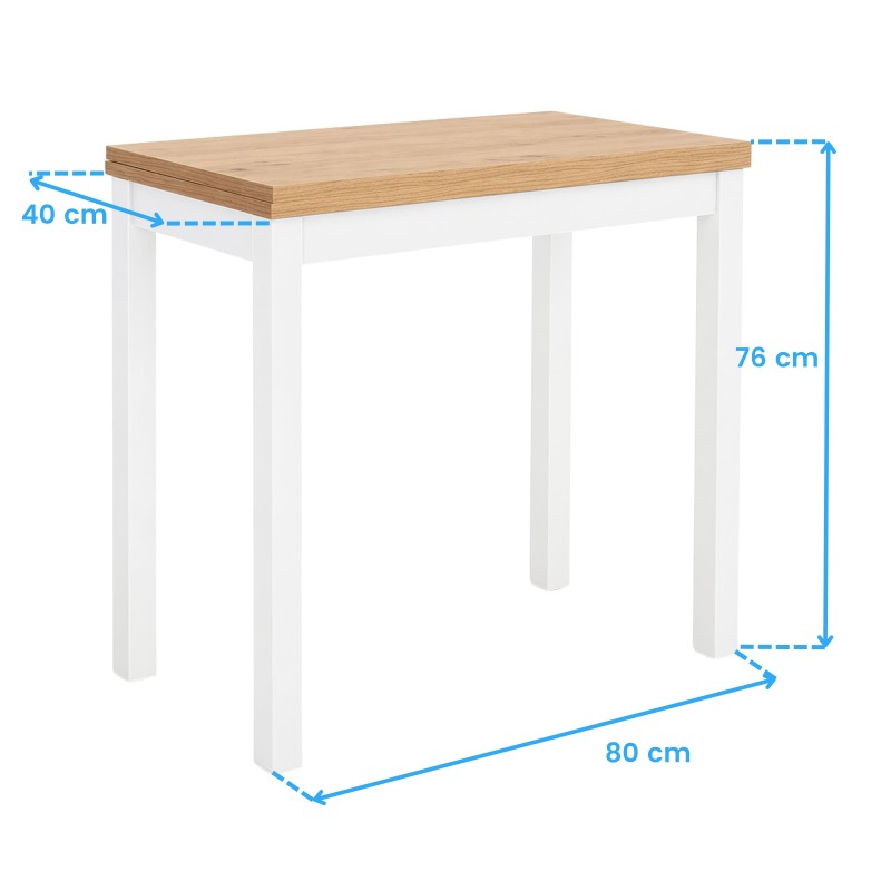 mesa cocina bleca cotas