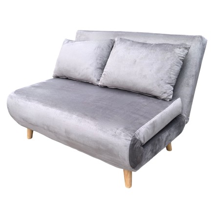 sofa cama gris oscuro portada
