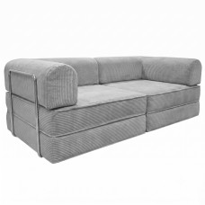 Sofá Cama Relax Nest Pana 2 Plazas Gris Claro 182 cm