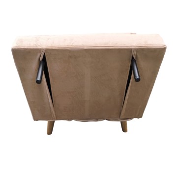 sillon cama individual beige 5