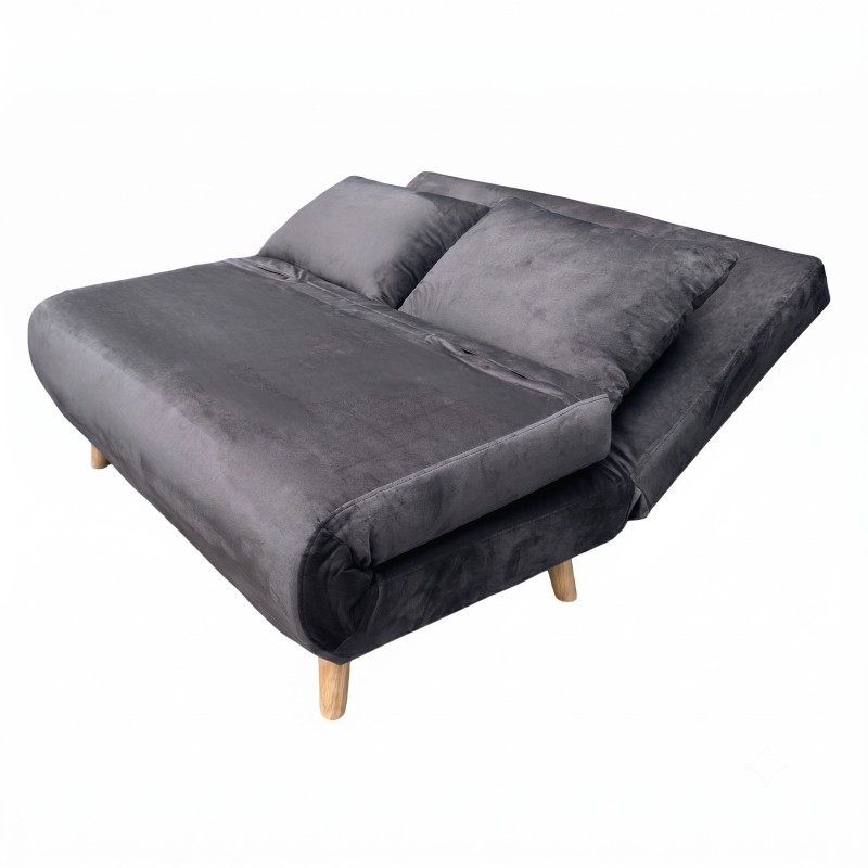 sofa cama gris oscuro 2