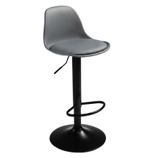 Taburetes Cocina Regulables Bistro Gris 80-100 cm