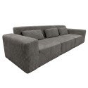 Sofá Modular Horizon 3 Plazas Gris Oscuro 307 cm