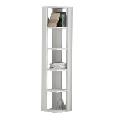 Estantería Senses Blanca 5 Huecos 34x161x34 cm