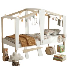 Cama Montessori Casita 90x200 cm Estilo Dormitorio Infantil