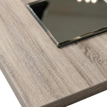 Detalle de superficie de madera clara