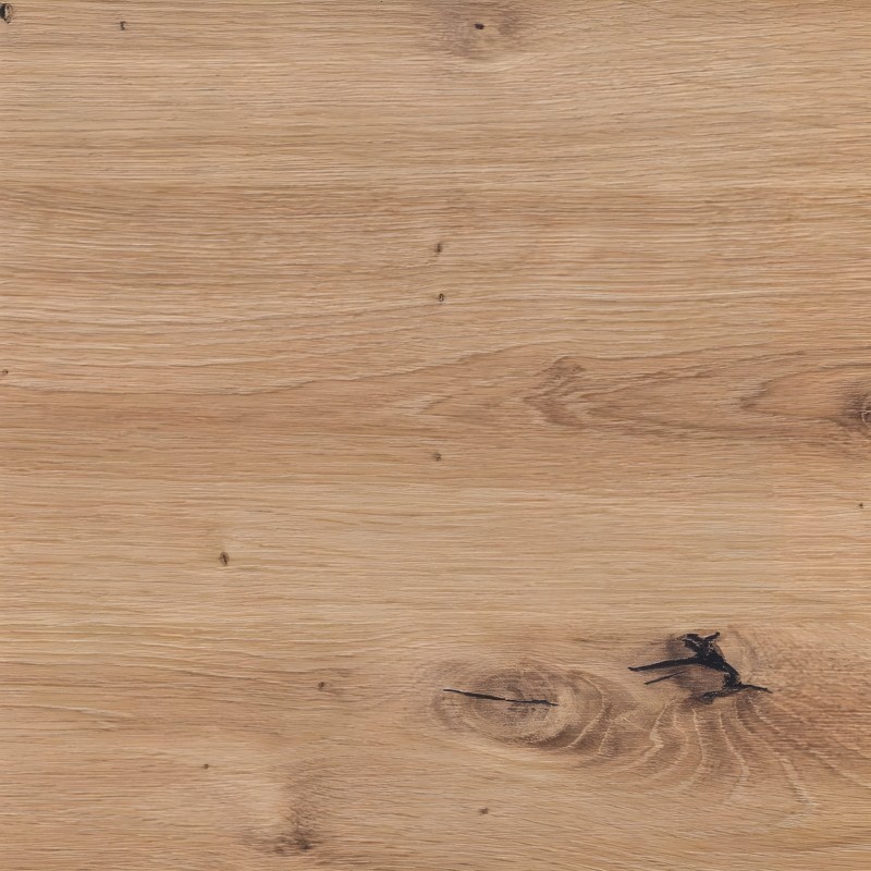 Detalle de tablero de madera clara con vetas naturales y nudos oscuros
