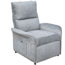 Sillón Relax Eléctrico Son Comedor Color Gris