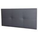 Cabecero de Cama Polipiel Gris 105 cm
