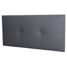 Cabecero de Cama Polipiel Gris 105 cm
