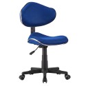 Silla escritorio Juvenil Kiddy Color Azul y Negro